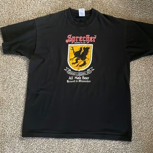 Vintage Sprecher Brewing Co. Milwaukee Brewery 1985 Single Stitch Shirt